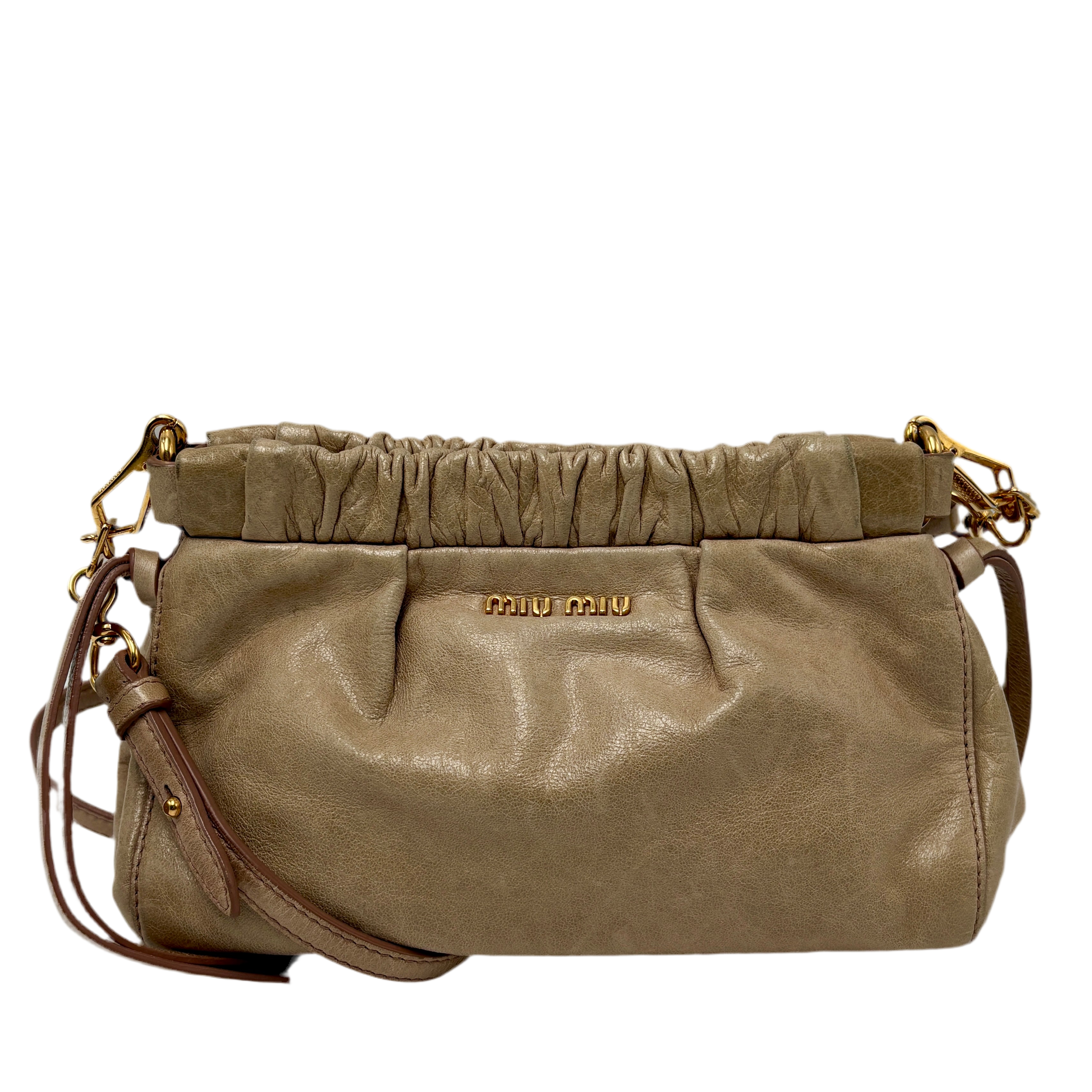 MIU MIU Leather Crossbody Bag