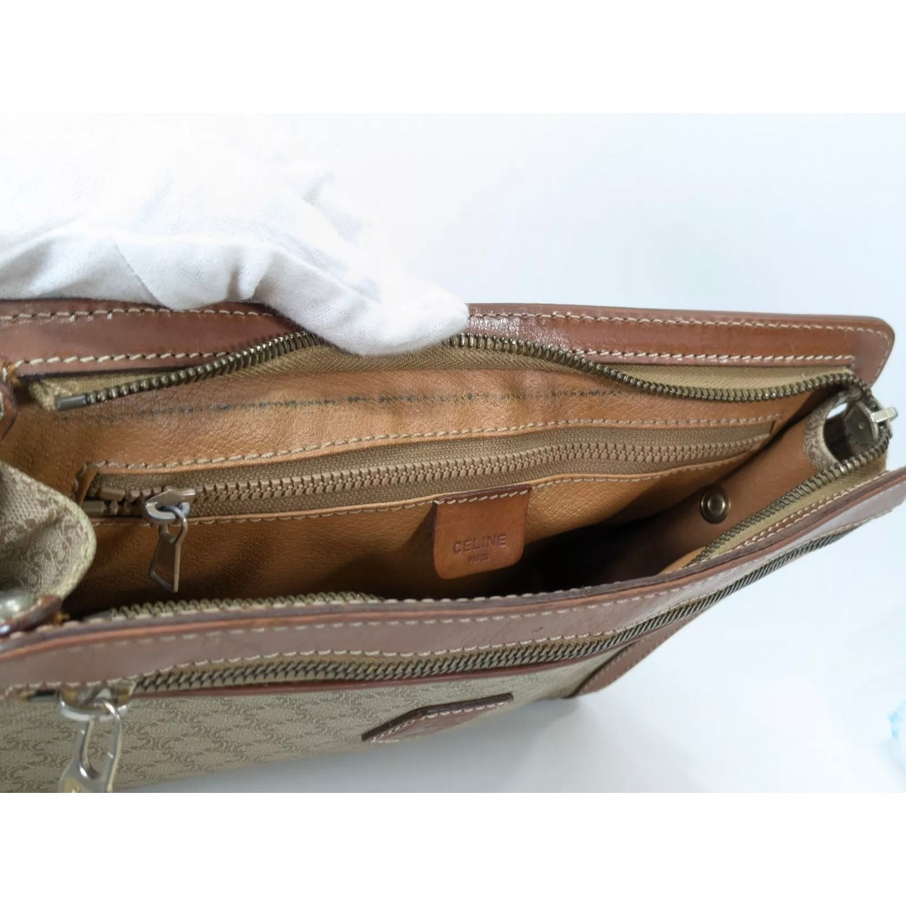CELINE Macadam Vintage Clutch