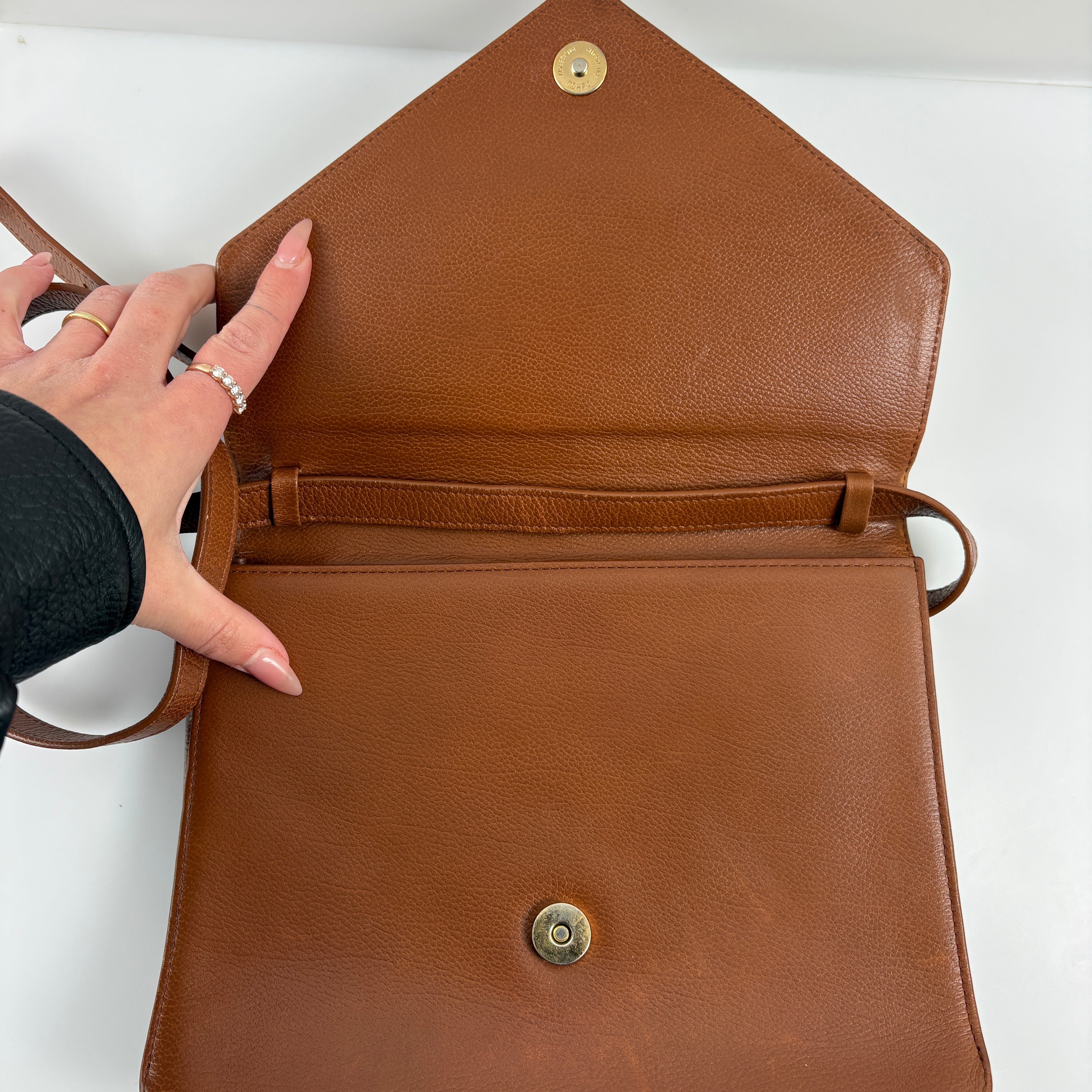 Saint Laurent Vintage Brown Bag