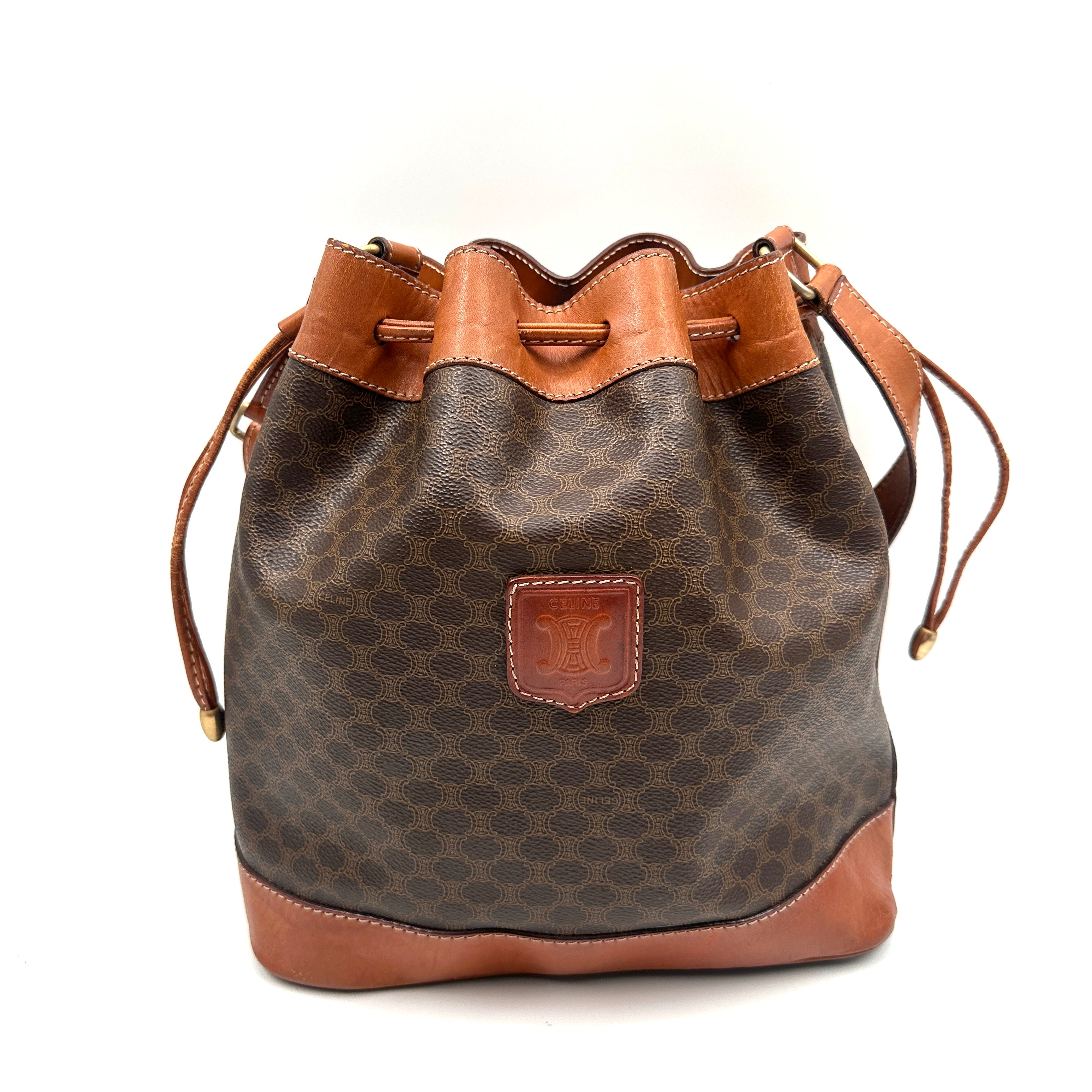Macadam Bucket Shoulder Bag