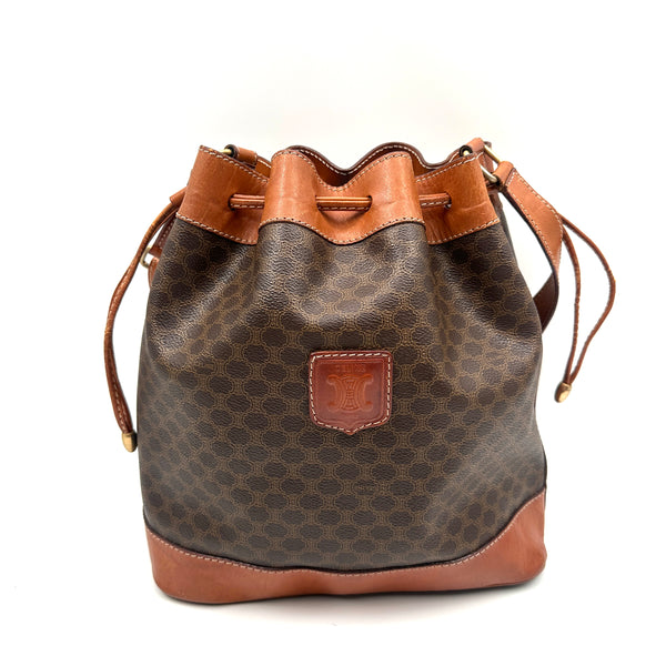 Macadam Bucket Shoulder Bag