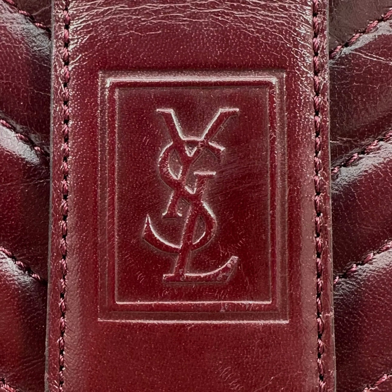 SAINT LAURENT Clutch Leather bag