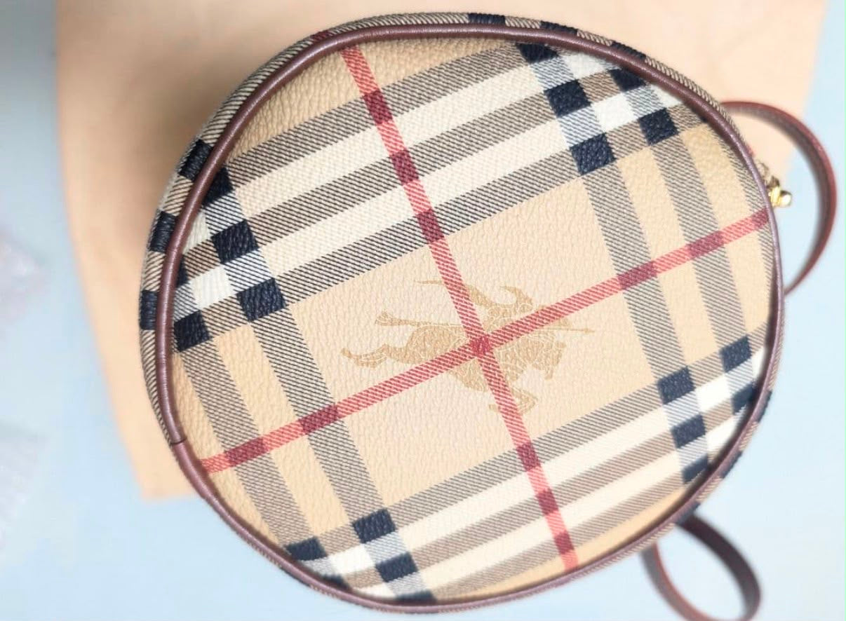 BURBERRY Nova Check Hand Bag- קשה להשגה!