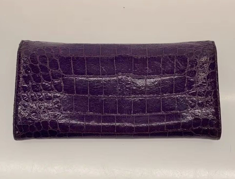 Miu Miu leather Purple Wallet