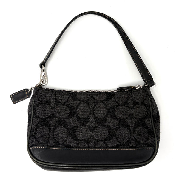 Coach Signature Leather x Wool