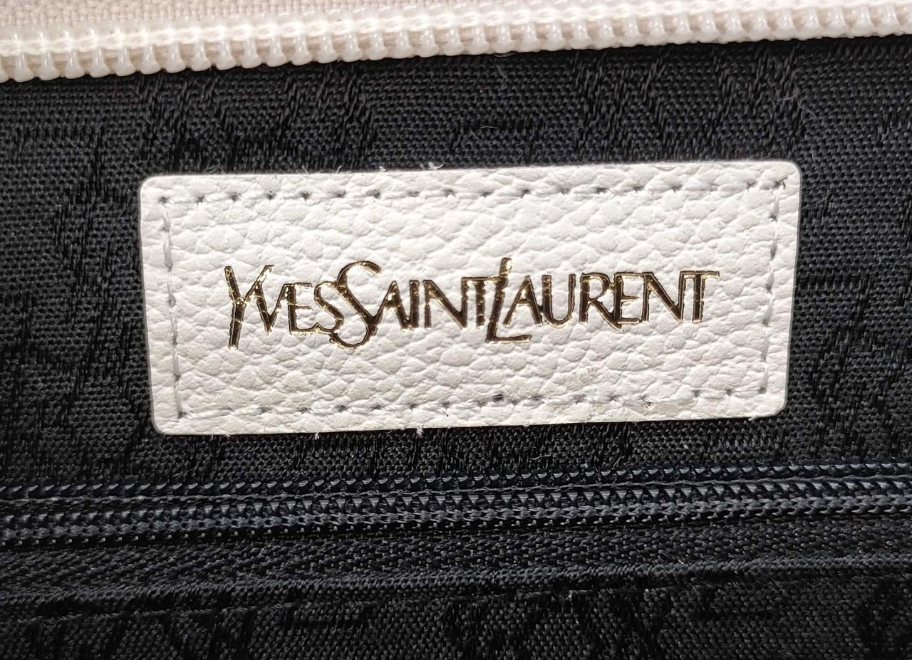 Saint Laurent White Vintage clutch