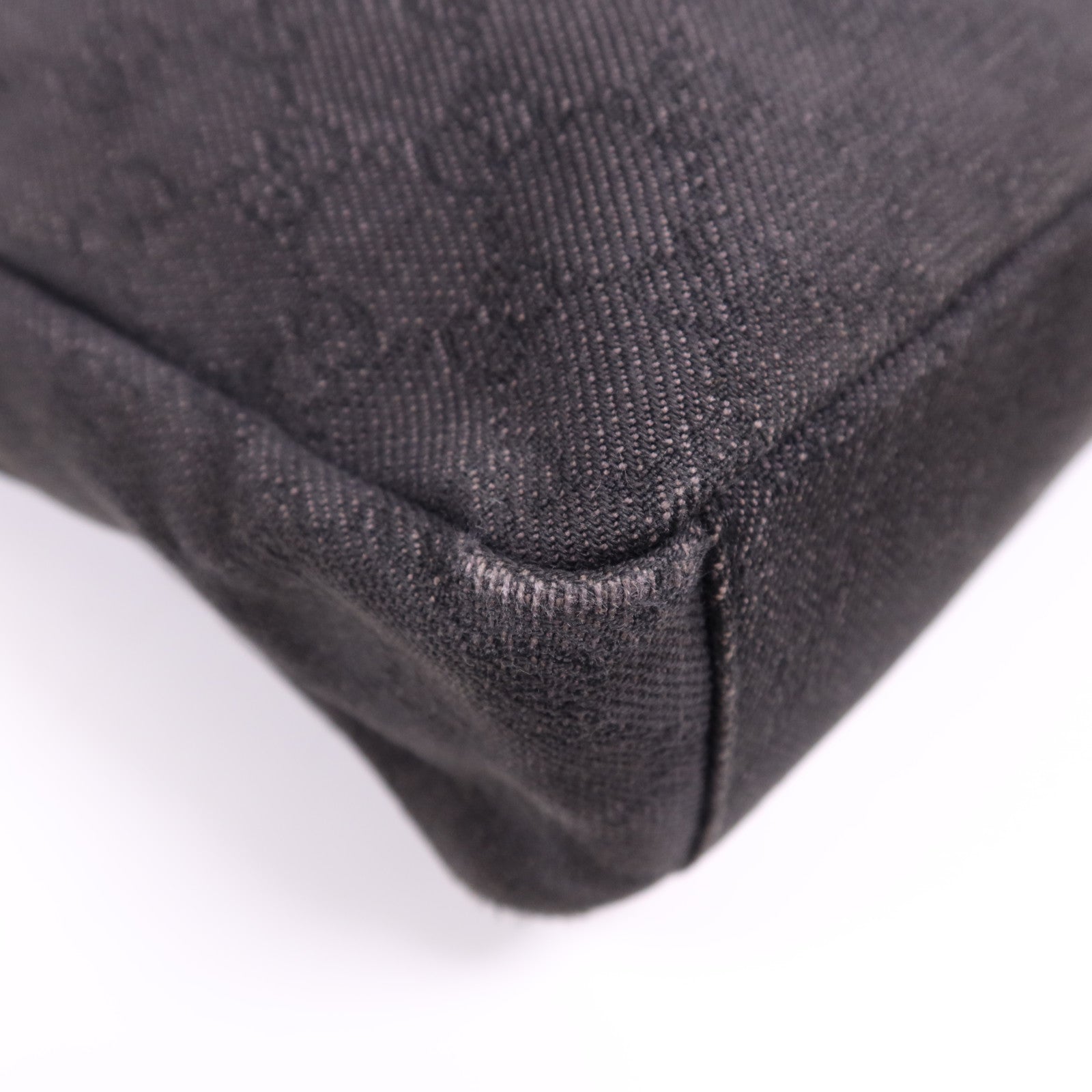 GUCCI GG SHW Shoulder Bag GG Canvas Black