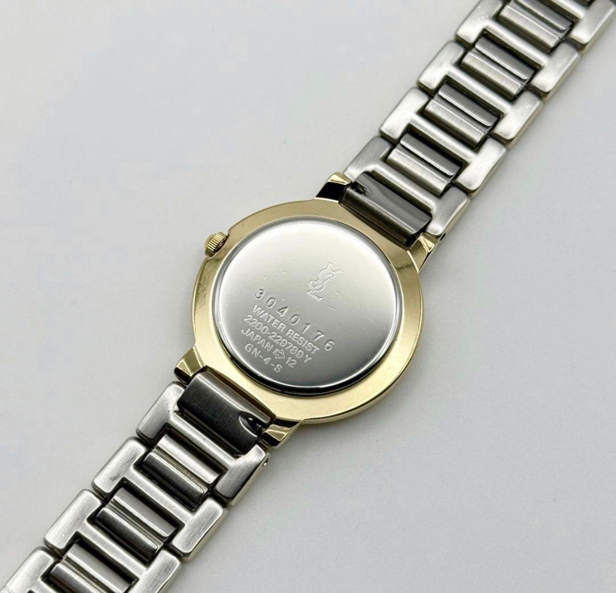 Saint Laurent watch- Gold plated& Silver