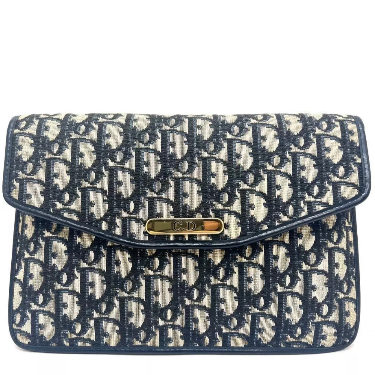 CHRISTIAN DIOR Trotter Clutch Bag