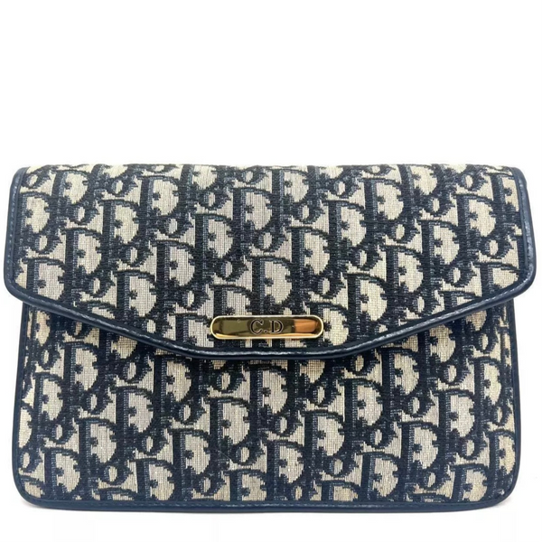 CHRISTIAN DIOR Trotter Clutch Bag
