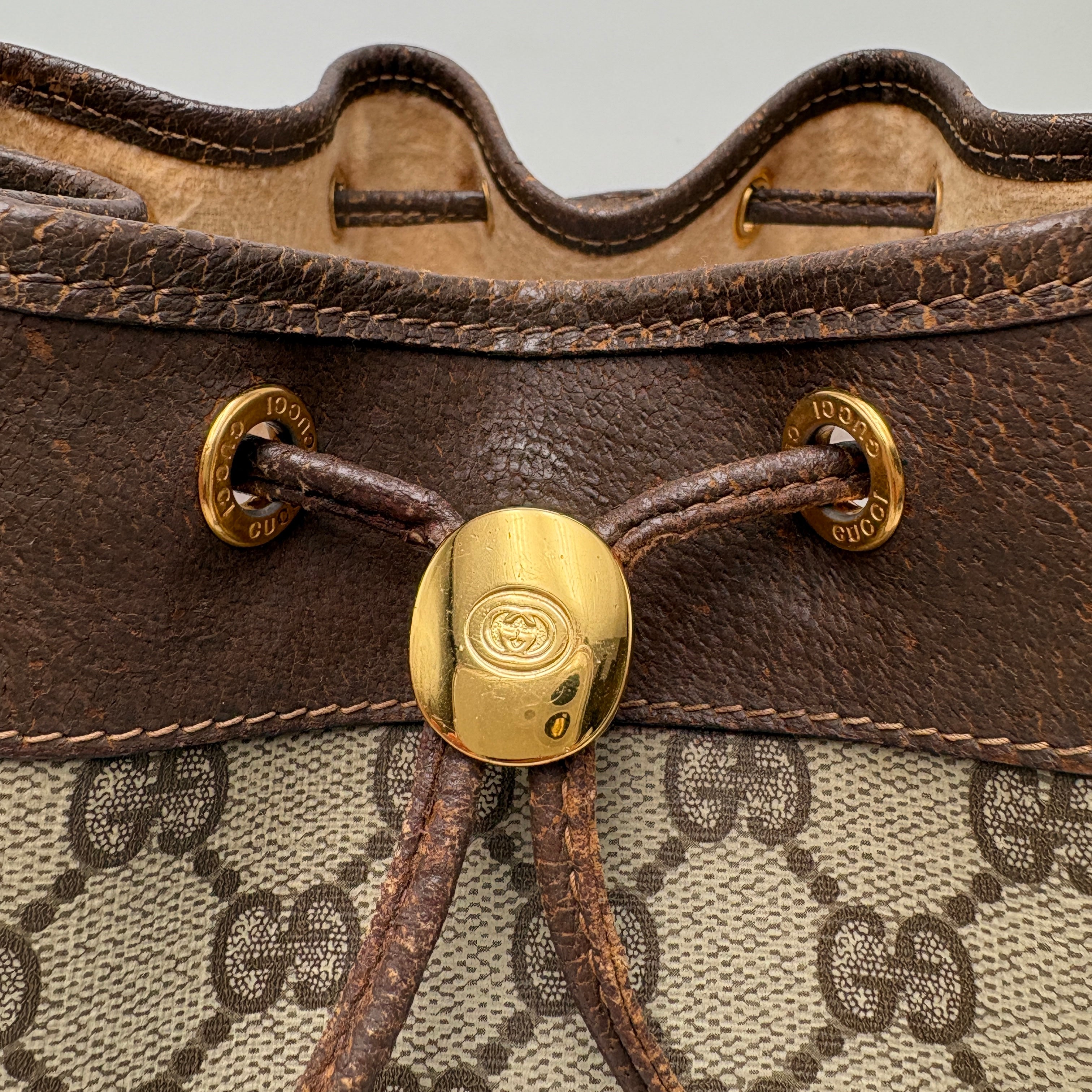 Gucci Sherry line bucket bag