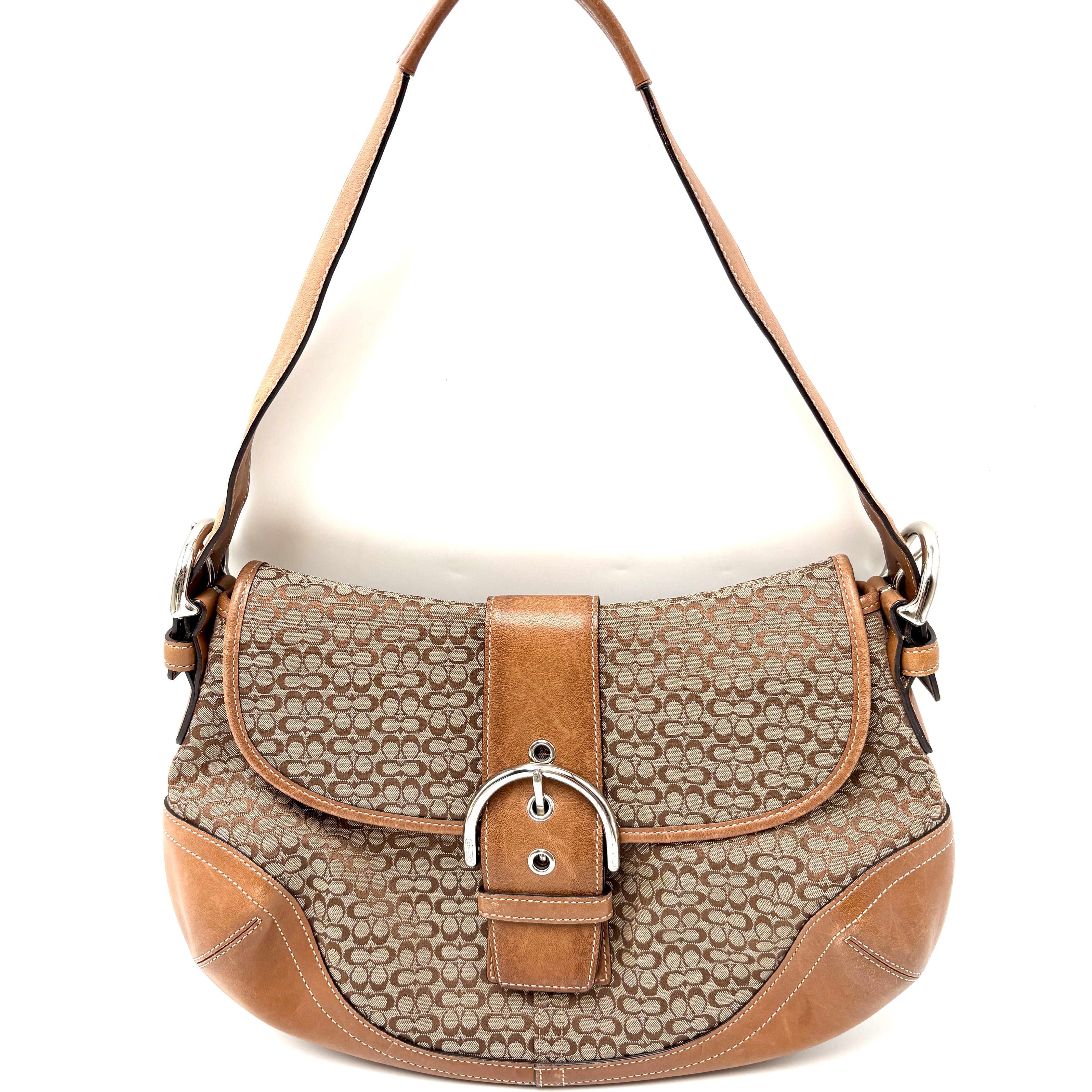 Coach Signature brown bag