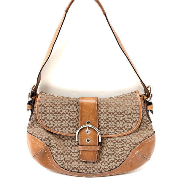 Coach Signature brown bag