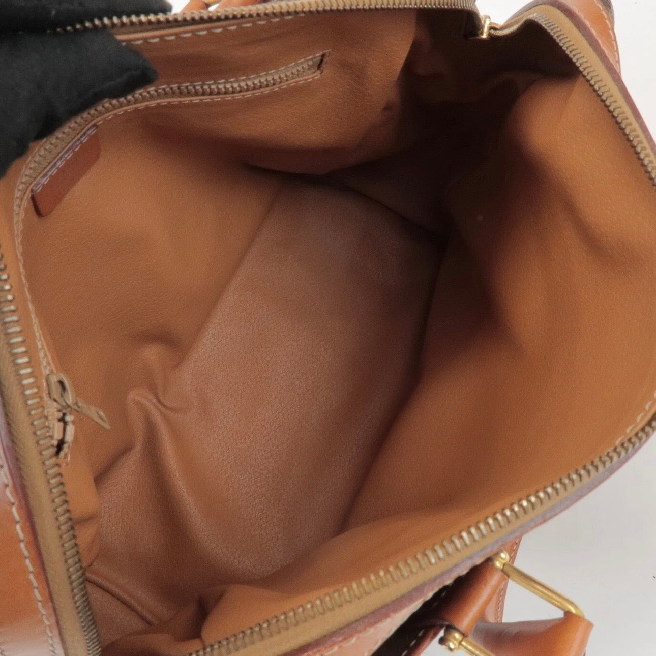 CELINE Macadam Boston Bag Hand Bag Brown