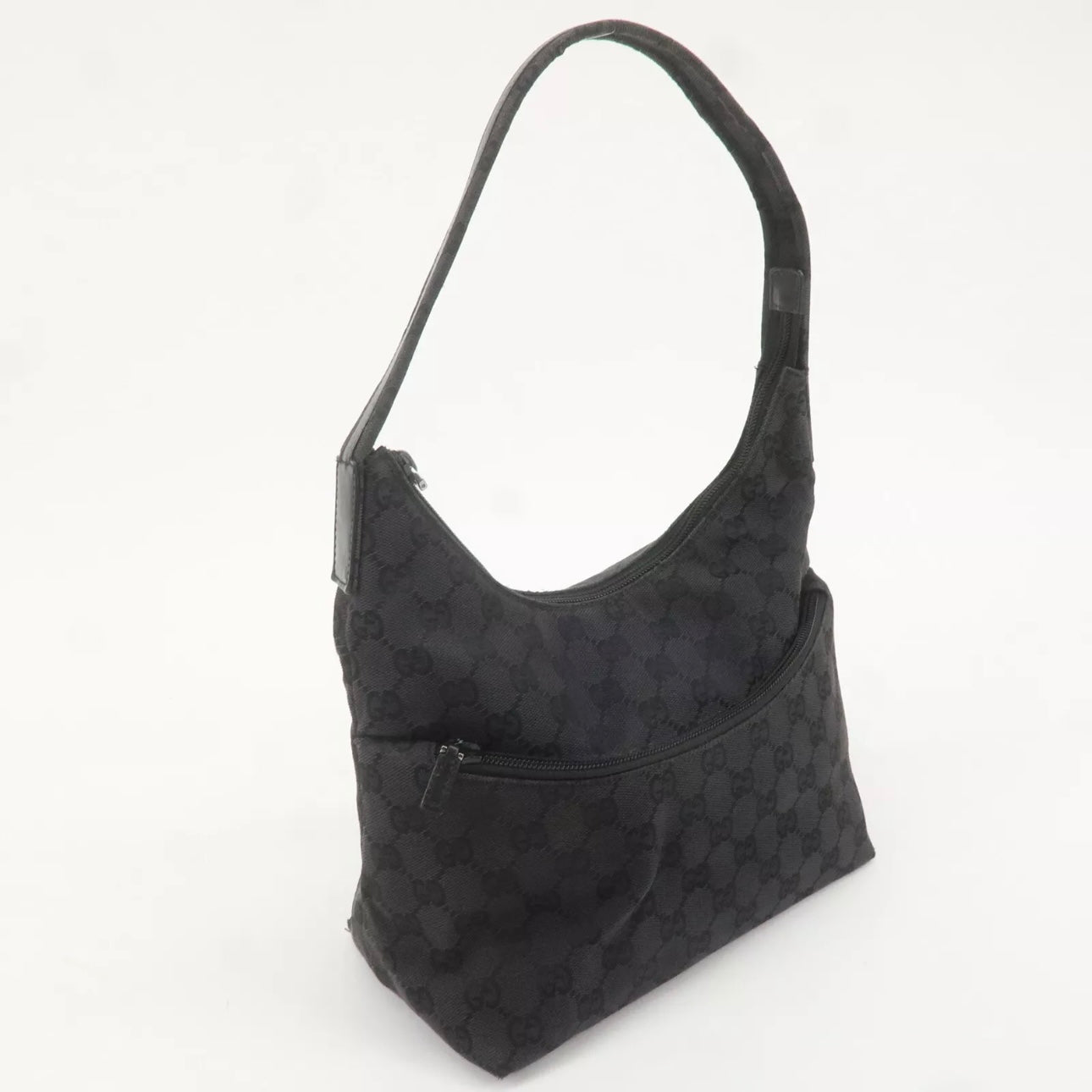 GG Canvas Leather Shoulder Bag Hand Bag
