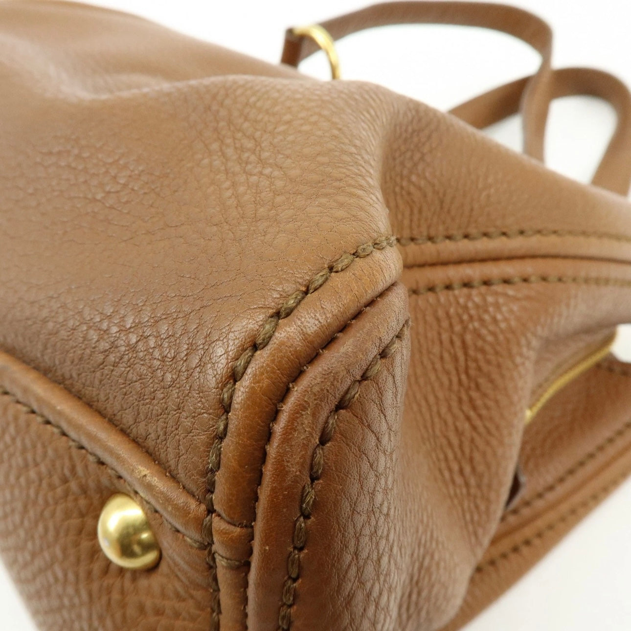 MIU MIU Leather Vitello Caribu Bag