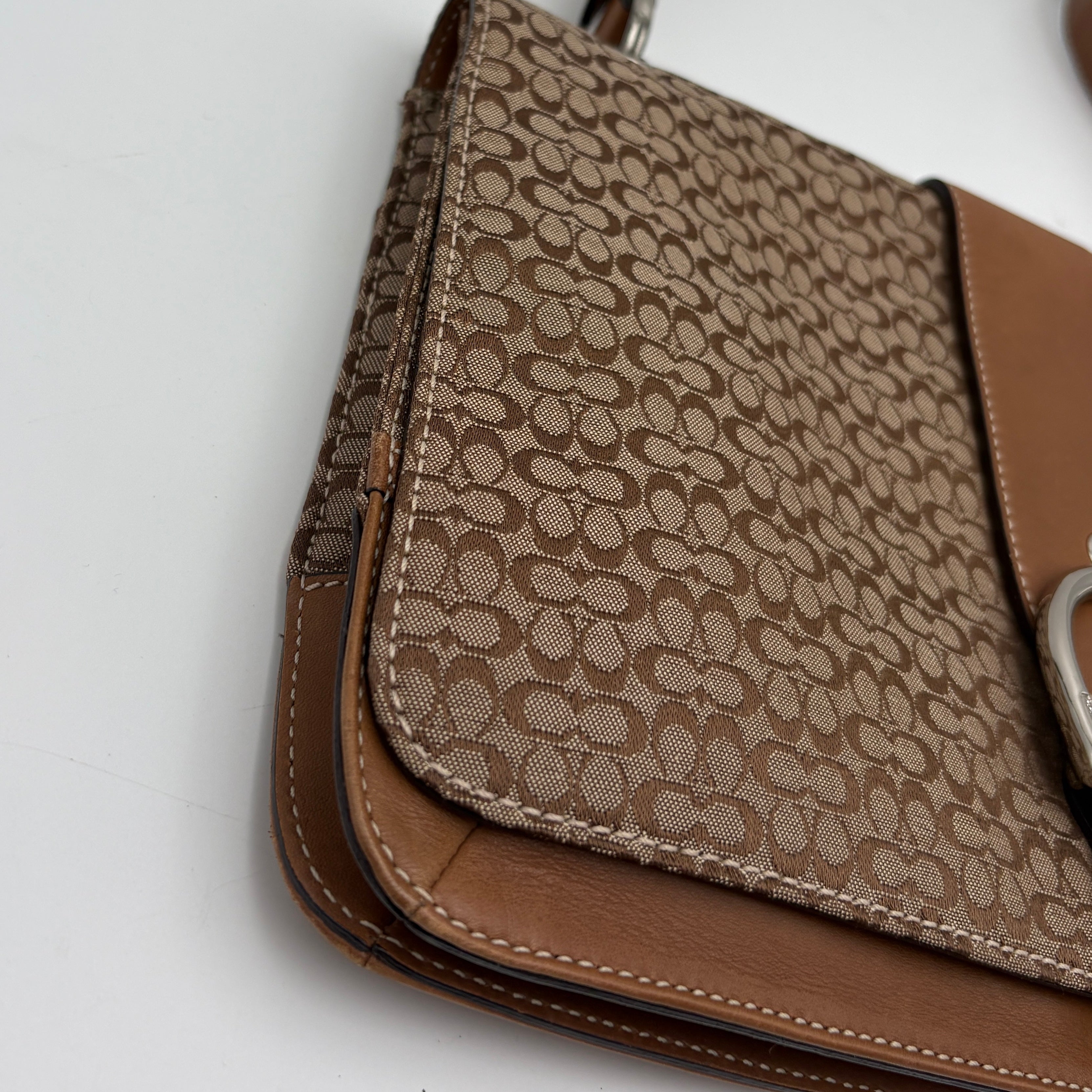 Coach Signature Brown bag