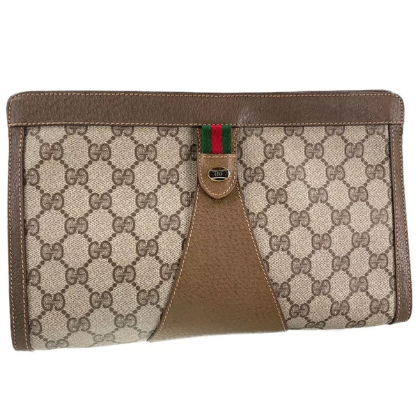 Sherry Line PVC Leather Clutch