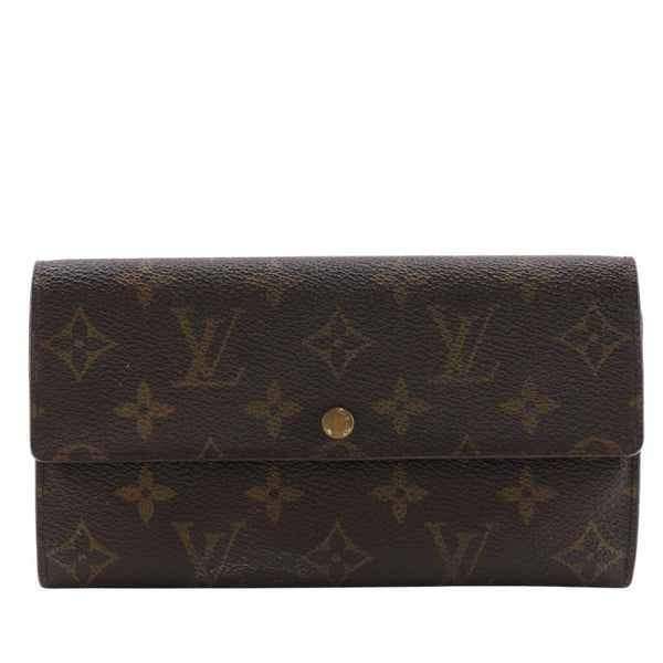 LOUIS VUITTON Porto Monnet Credit wallet- Brown Monogram