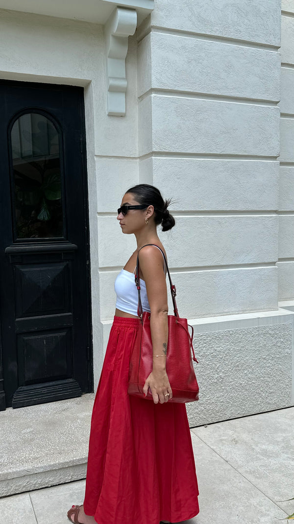 Noe Epi Leather Shoulder Bag