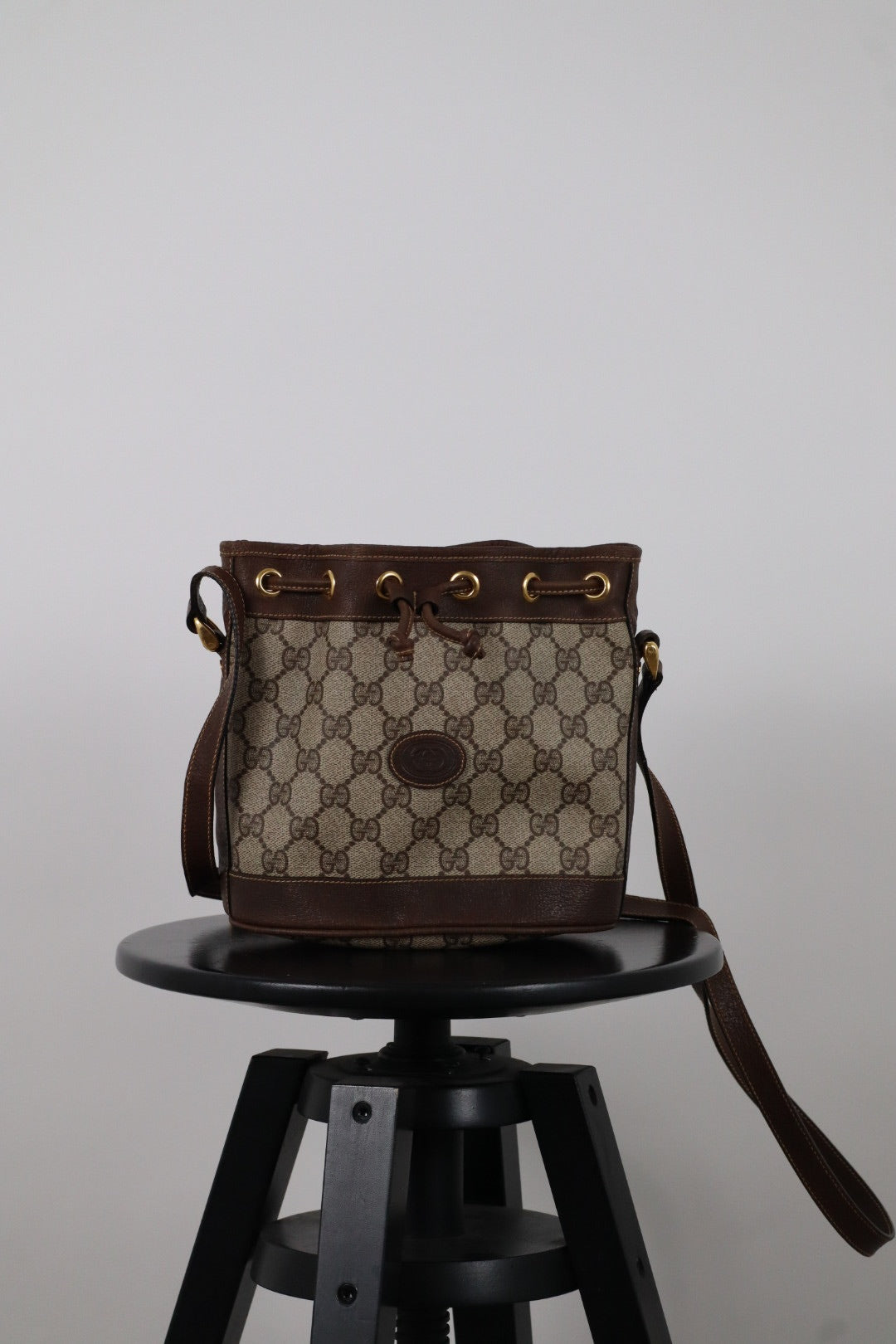 Gucci Vintage GG Supreme Shoulder Bag