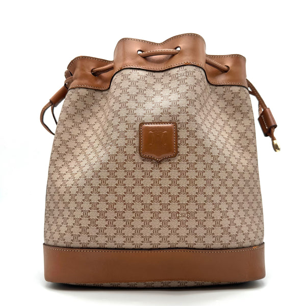 Celine Macadam Shoulder Bucket bag