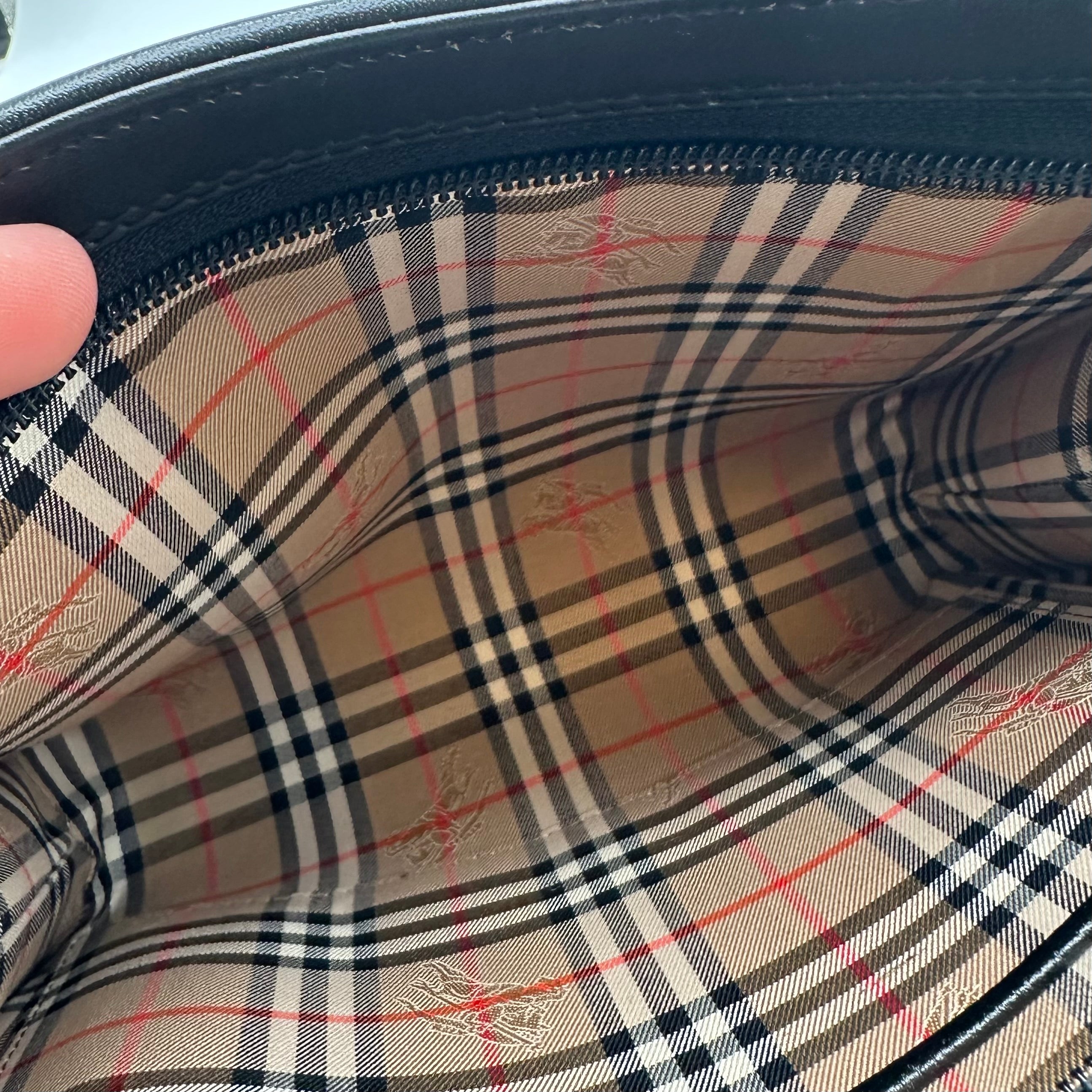 Burberry Vintage Leather Clutch