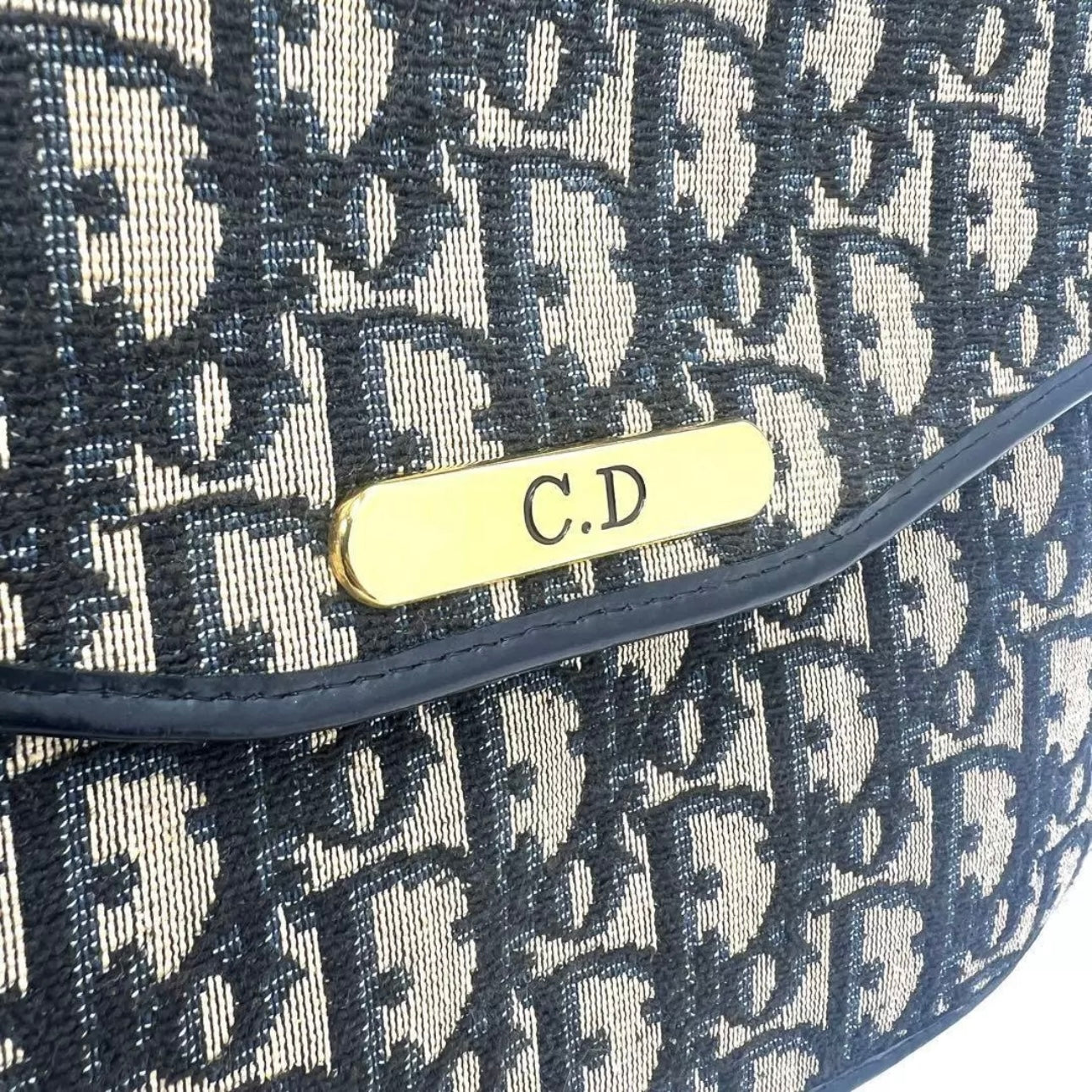 CHRISTIAN DIOR Trotter Clutch Bag