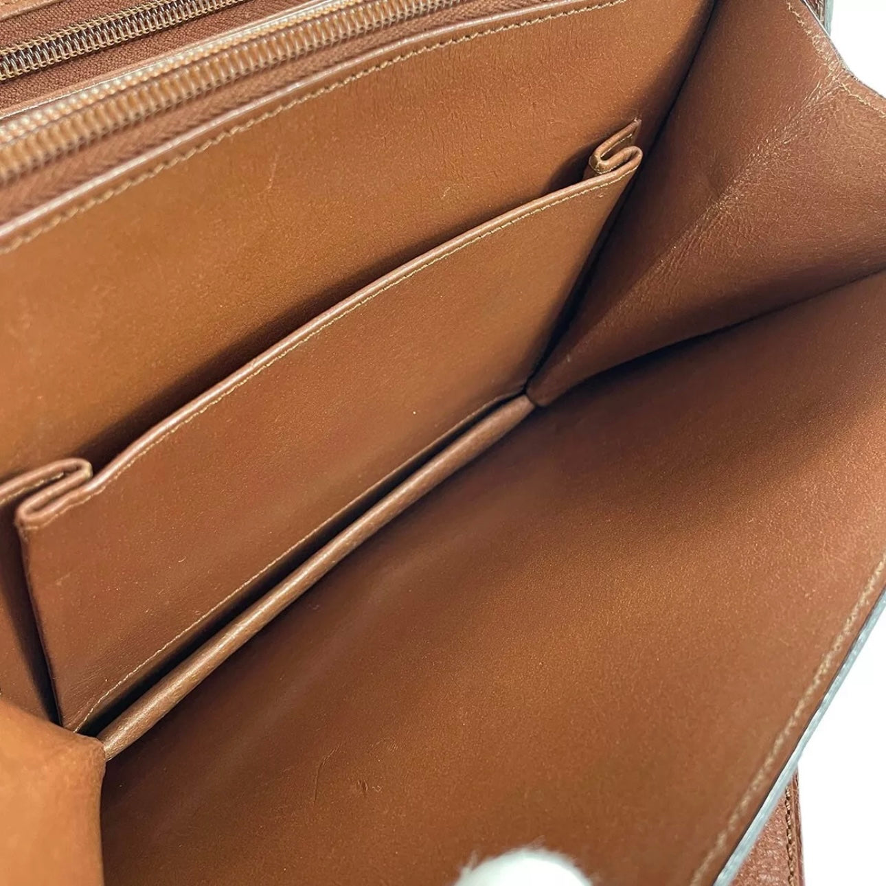 Louis Vuitton Rond Point Leather Brown Shoulder bag