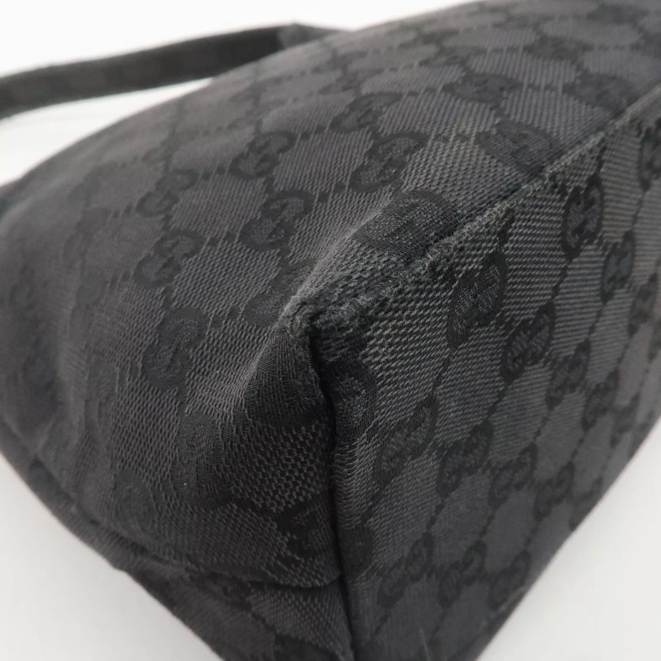 GG Canvas Leather Shoulder Bag Hand Bag