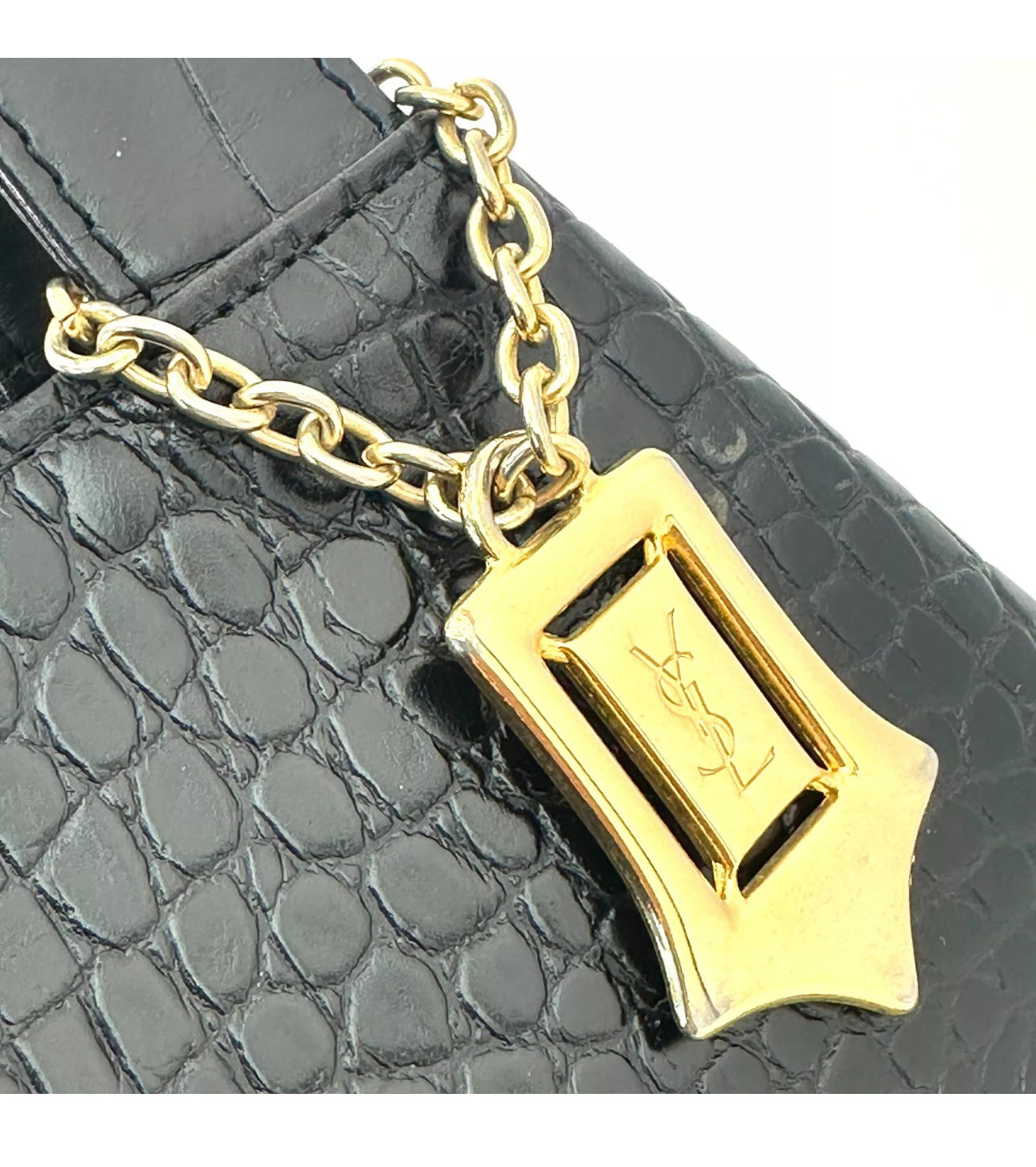 Saint Laurent Yves Saint Laurent Tote - Black, Leather