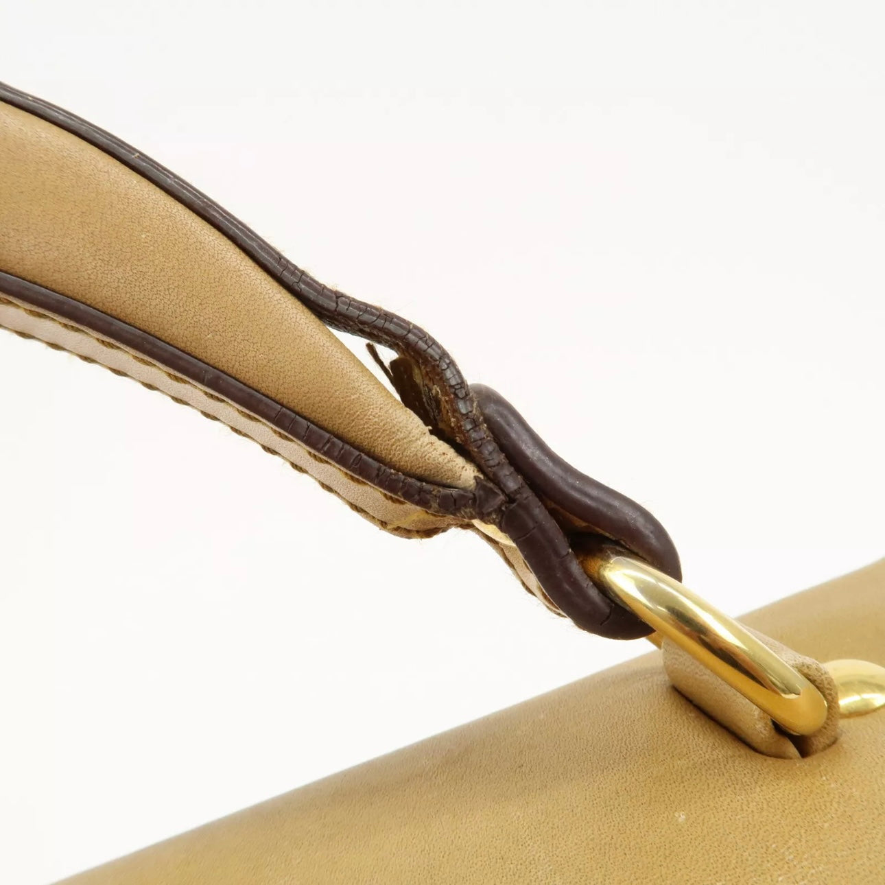 Miu Miu 2Way Shoulder Bag - Beige, Leather