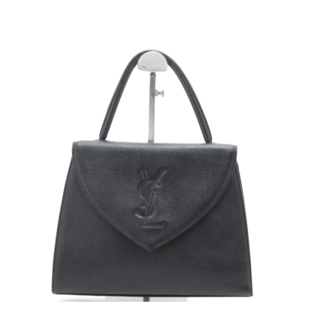Saint Laurent Yves Hand bag - Black, Leather