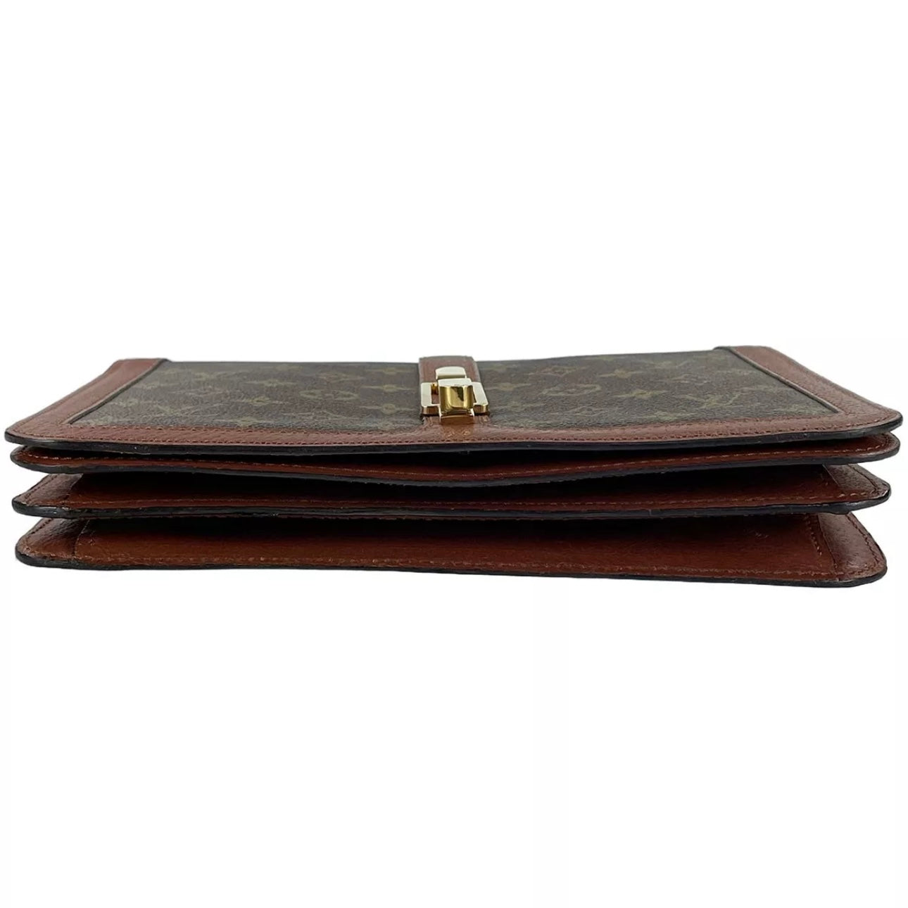 Louis Vuitton Rond Point Leather Brown Shoulder bag