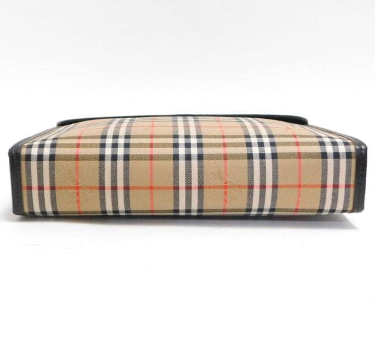 Burberry Nova Check Clutch - Beige, Canvas