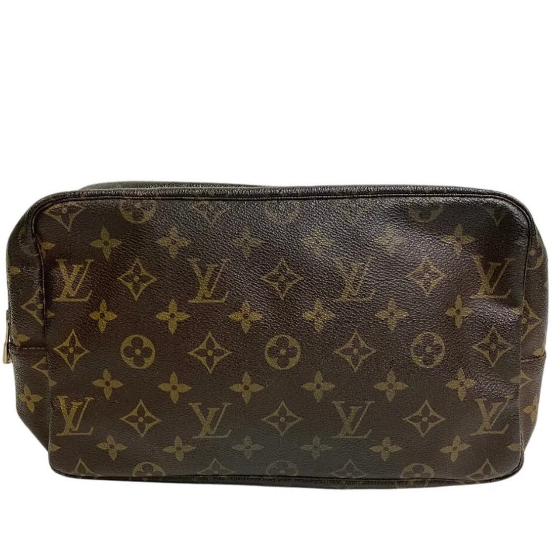 Louis Vuitton Trousse Toilette 28 Clutch - Brown, Leather