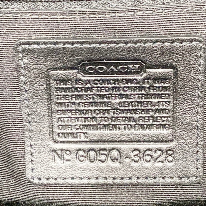 Coach Signature black shoulder bag