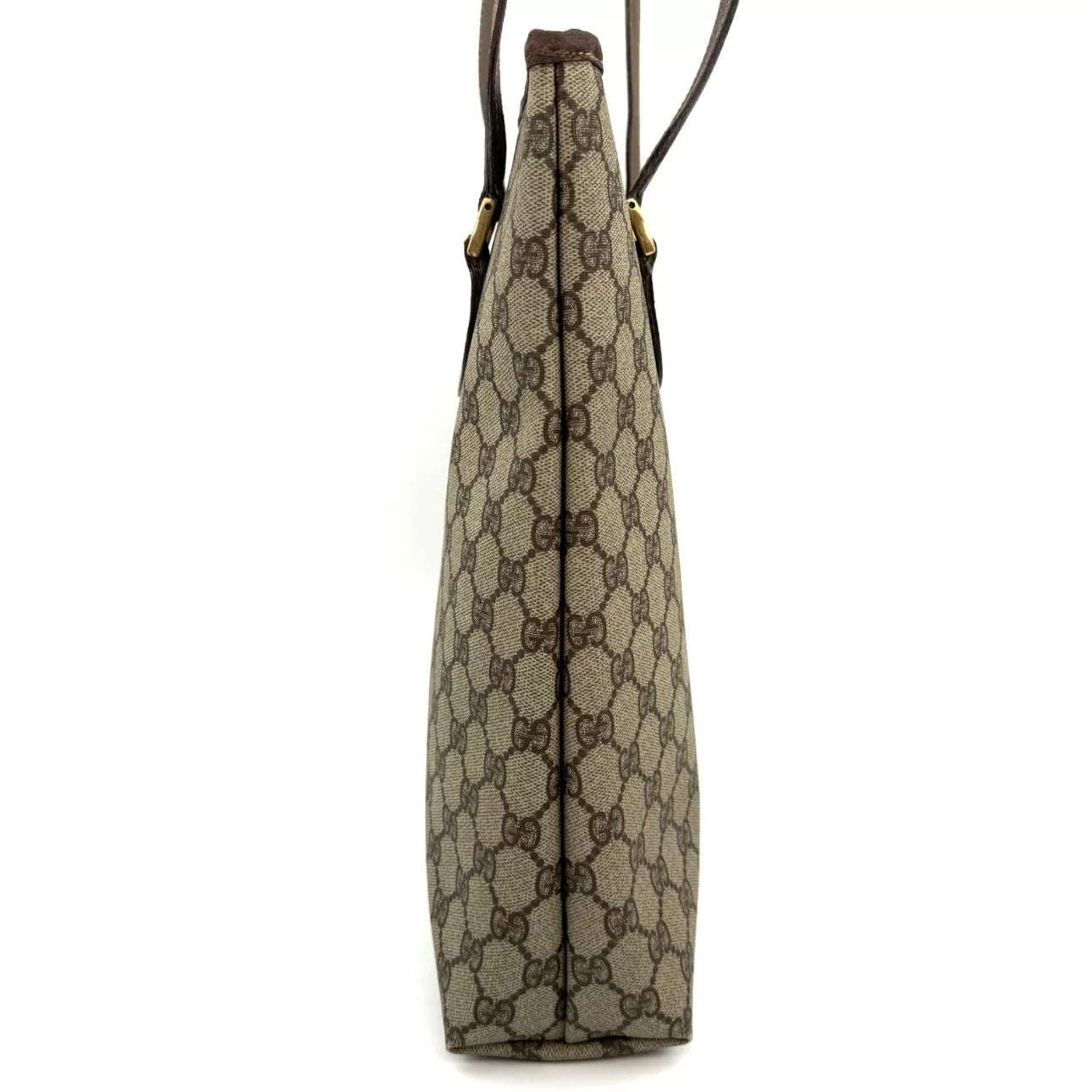 Gucci Tote Bag Sherry Line Supreme Brown