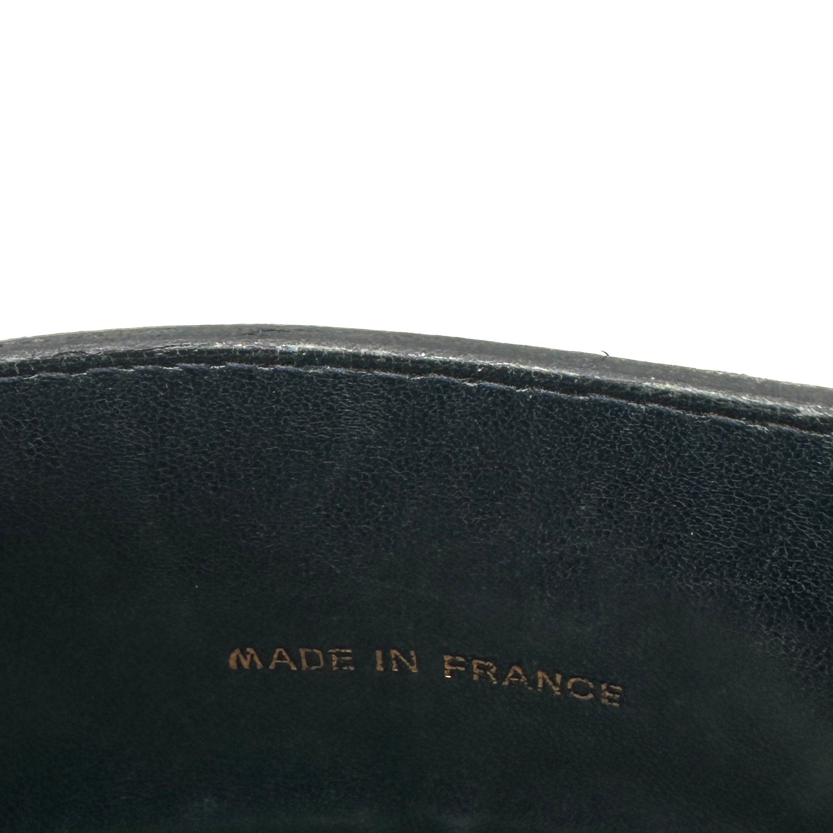 Matelasse Chain Tote Bag Leather Black