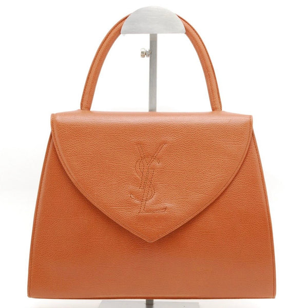 Saint Laurent Stitch Cassandra Handbag - Brown, Leather