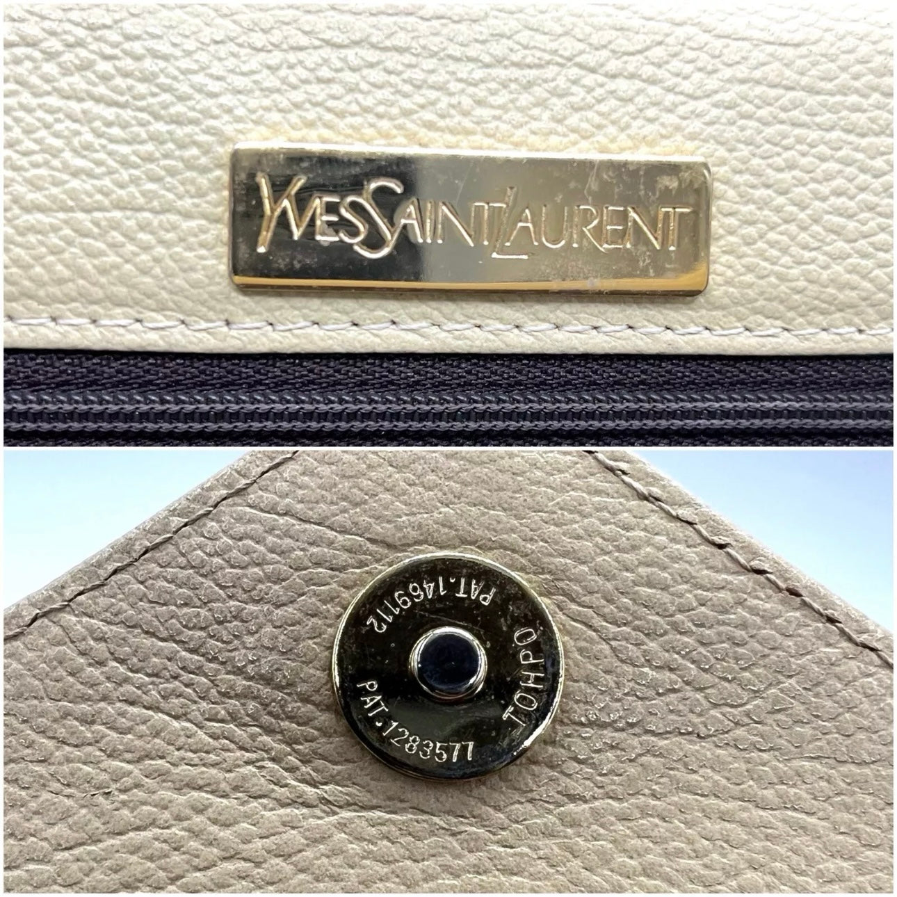 Yves Saint Laurent Shoulder Bag Leather