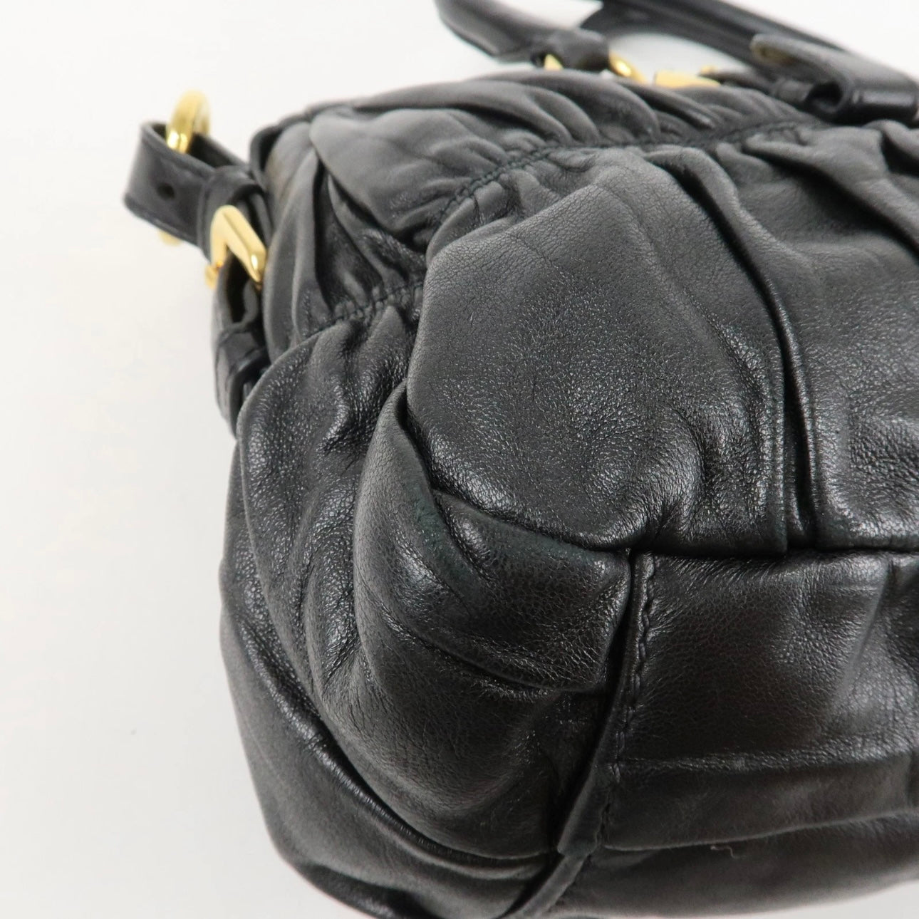 PRADA Leather 2WAY Tote Bag