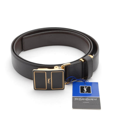 Yves Saint Laurent Vintage Belt - Black, Leather
