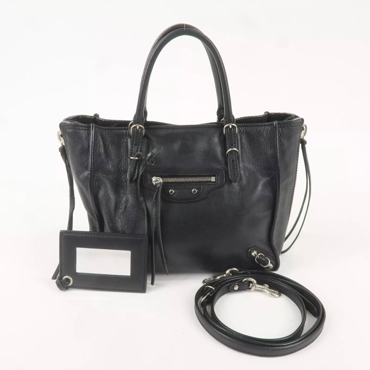 Leather Paper Mini 2way Shoulder Bag