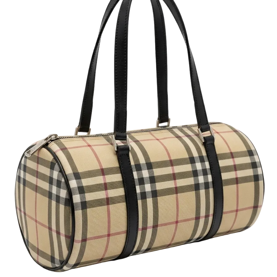 BURBERRY Nova Check Hand Bag- קשה להשגה!