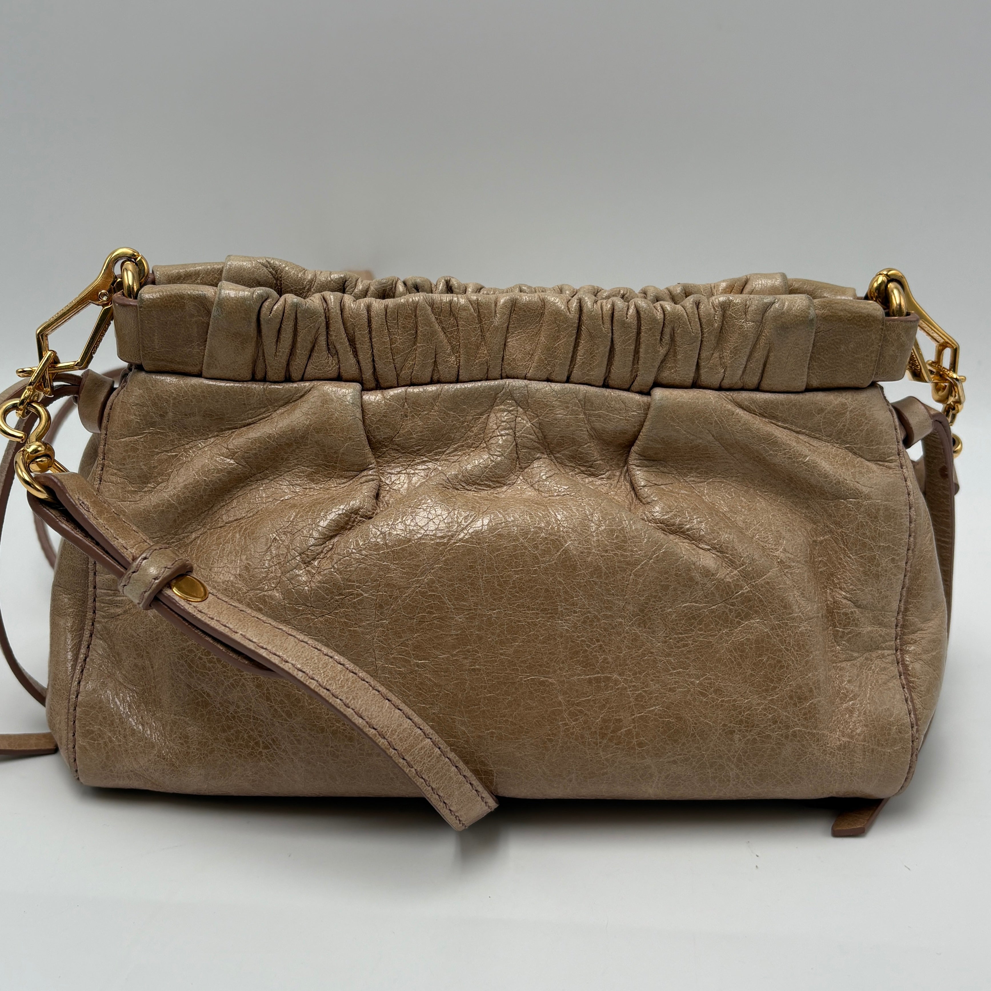 MIU MIU Leather Crossbody Bag