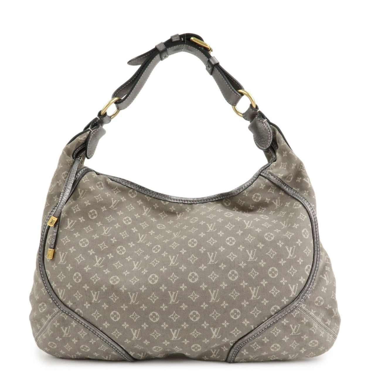 Louis Vuitton Monogram Mini Lin Manon MM ShoulderBag Platine