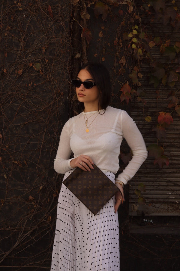 Louis Vuitton Toilette 26 Clutch Pouch - Brown, Leather
