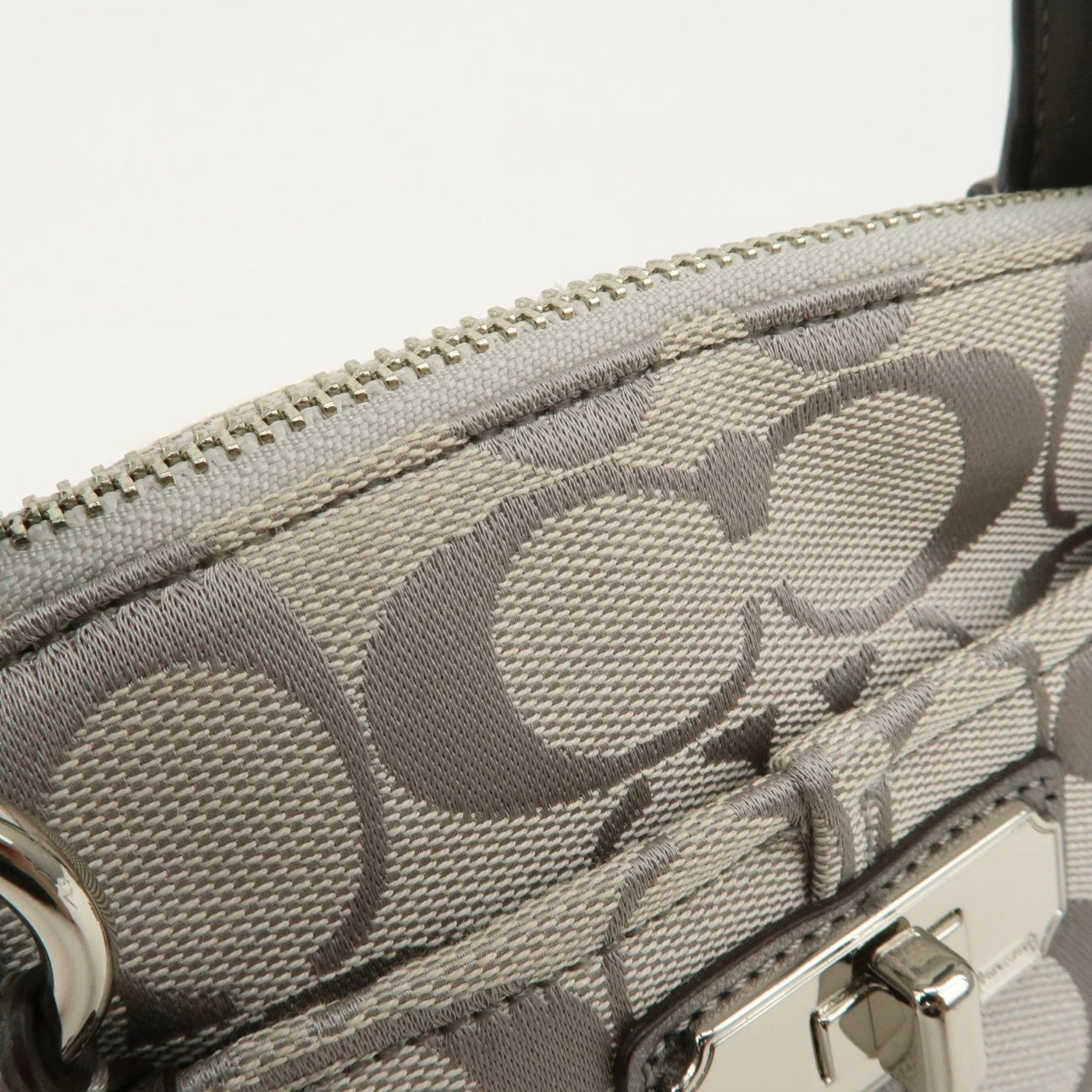 Coach Silver bag
