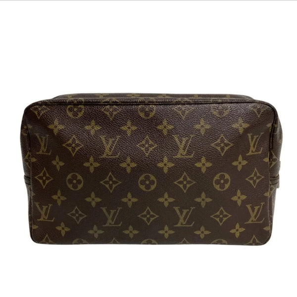 Louis Vuitton Trousse Toilette 28 Clutch - Brown, Leather